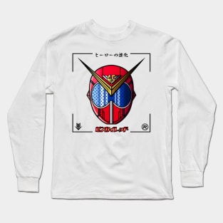 NEO-HEROES ZENKAIGER ( ZENKAI RED ) BLACK Long Sleeve T-Shirt